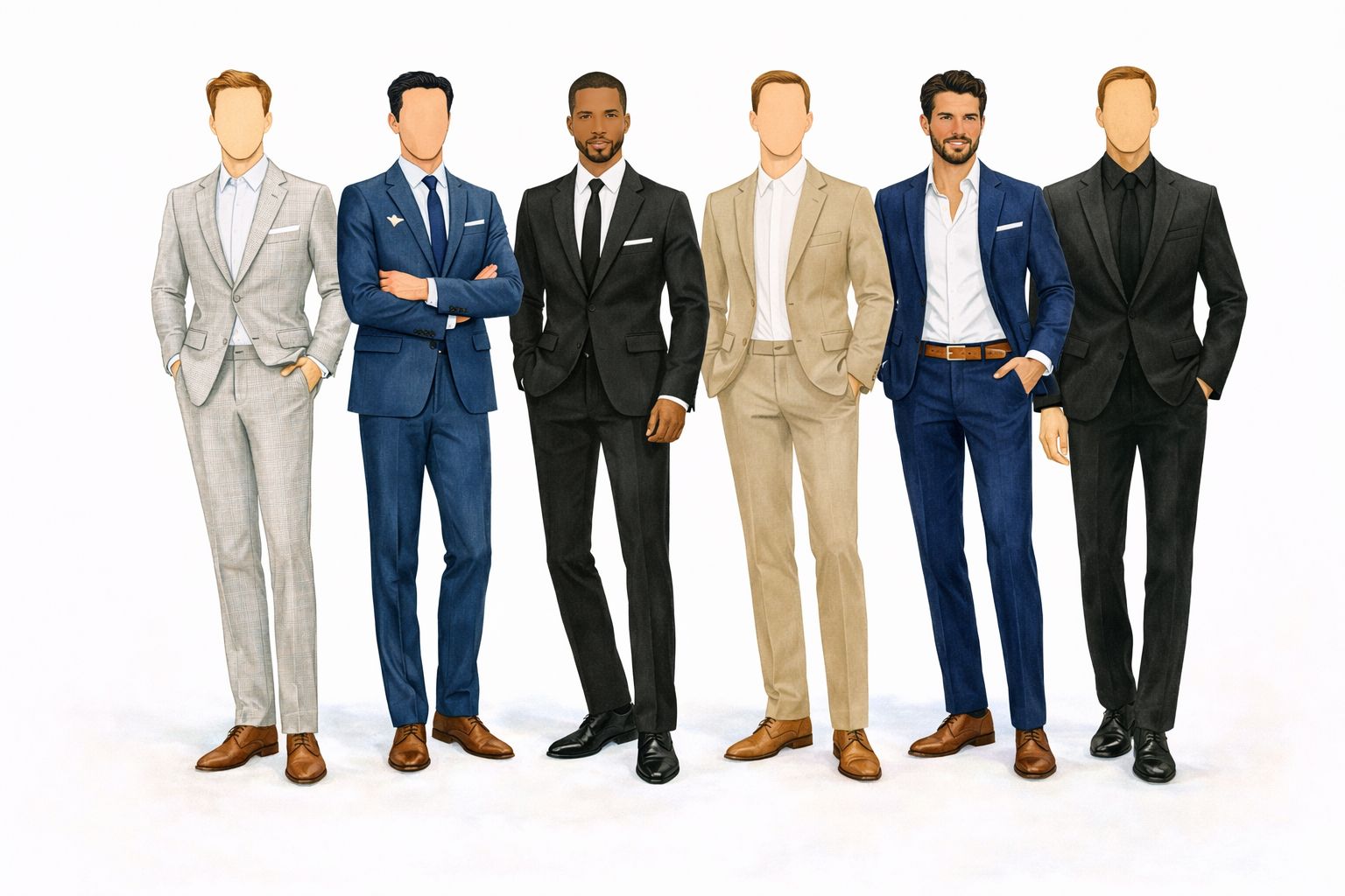 Referência de dress code masculino